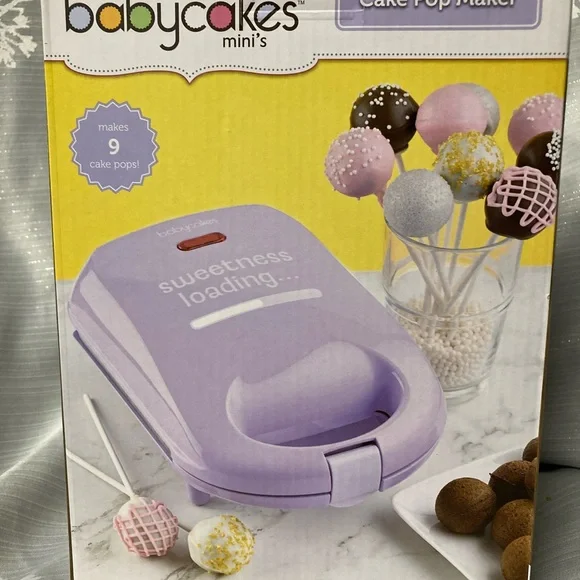 Babycakes Mini Cake Pop Maker - Purple - Picture 3 of 4